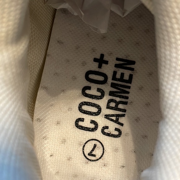 COCO + CARMEN animal print sneakers NWOT - Picture 5 of 7